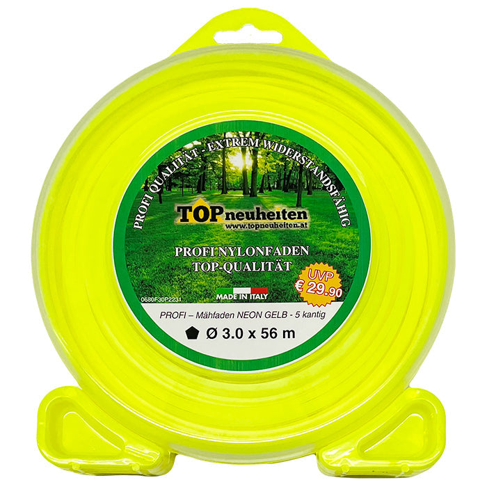 Profi Mähfaden Alu 6 kantig 3 mm x 56 m