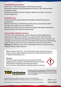 BULLENKRAFT TEXTILSPECIAL SUPERSET DOSE 750 ML + GOLD FLÜSSIG 500 ML