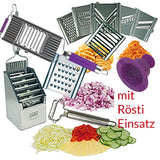 GIGANT MULTIHOBEL EDELSTAHL Rösti SUPERSET 11 TLG.